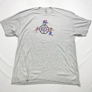 Crenshaw Skate Club x The LAB L.A. Clippers NBA Basketball Logo T-shirt M XL